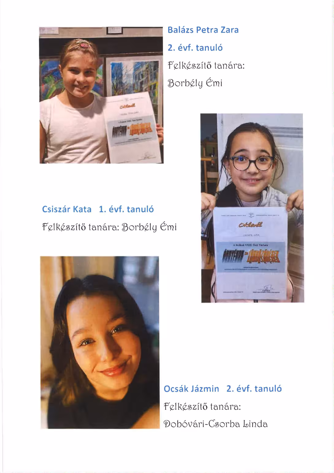 XXIII. Diákok Őszi Tárlata