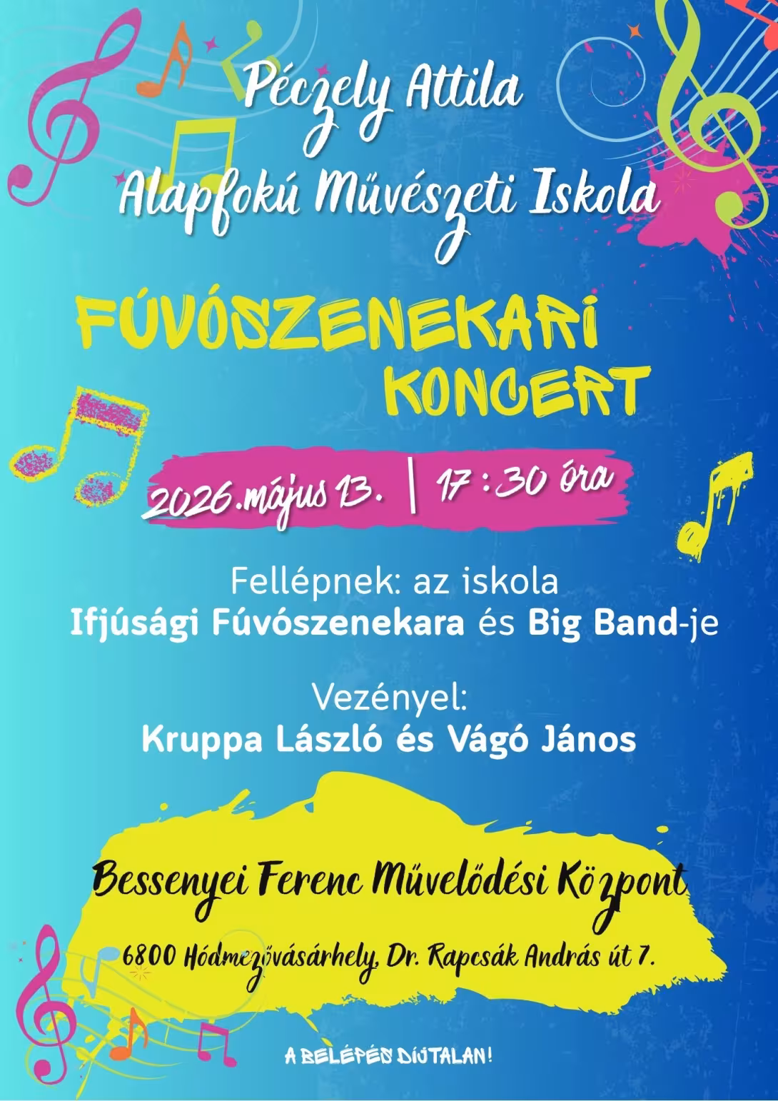 Fúvószenekari koncert